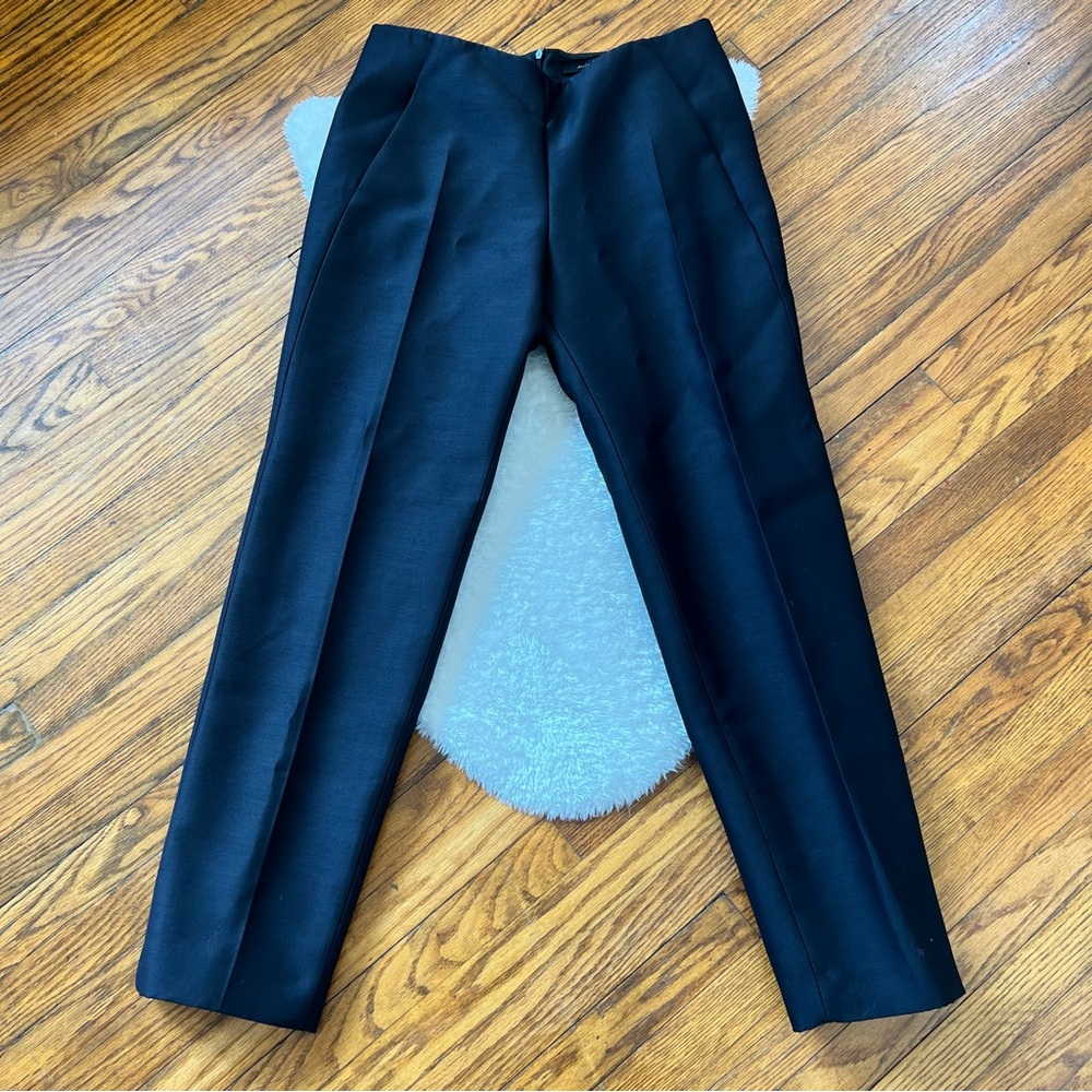 Urban Zen Donna Karan Virgin Wool Silk Blend Luxurious Dress Pants Sz 14